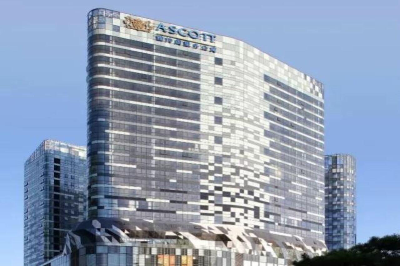 Ferienwohnung Ascott Raffles City Peking Exterior foto