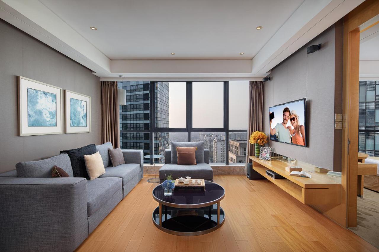 Ferienwohnung Ascott Raffles City Peking Exterior foto