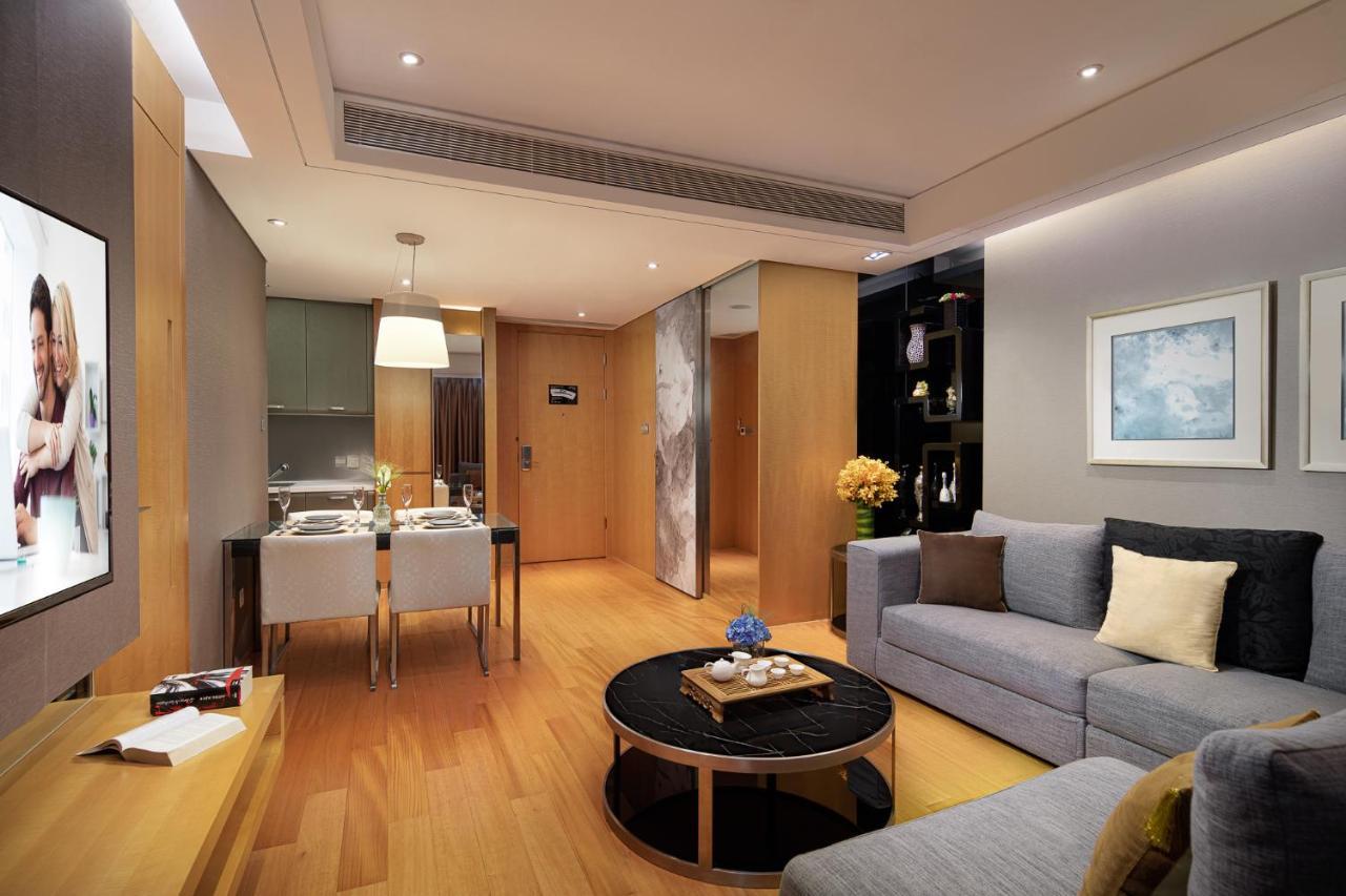 Ferienwohnung Ascott Raffles City Peking Exterior foto