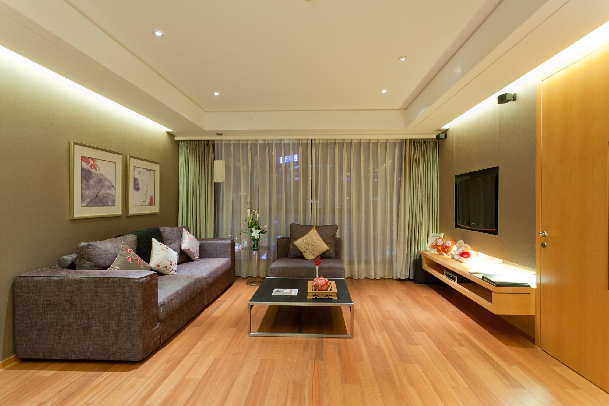 Ferienwohnung Ascott Raffles City Peking Exterior foto