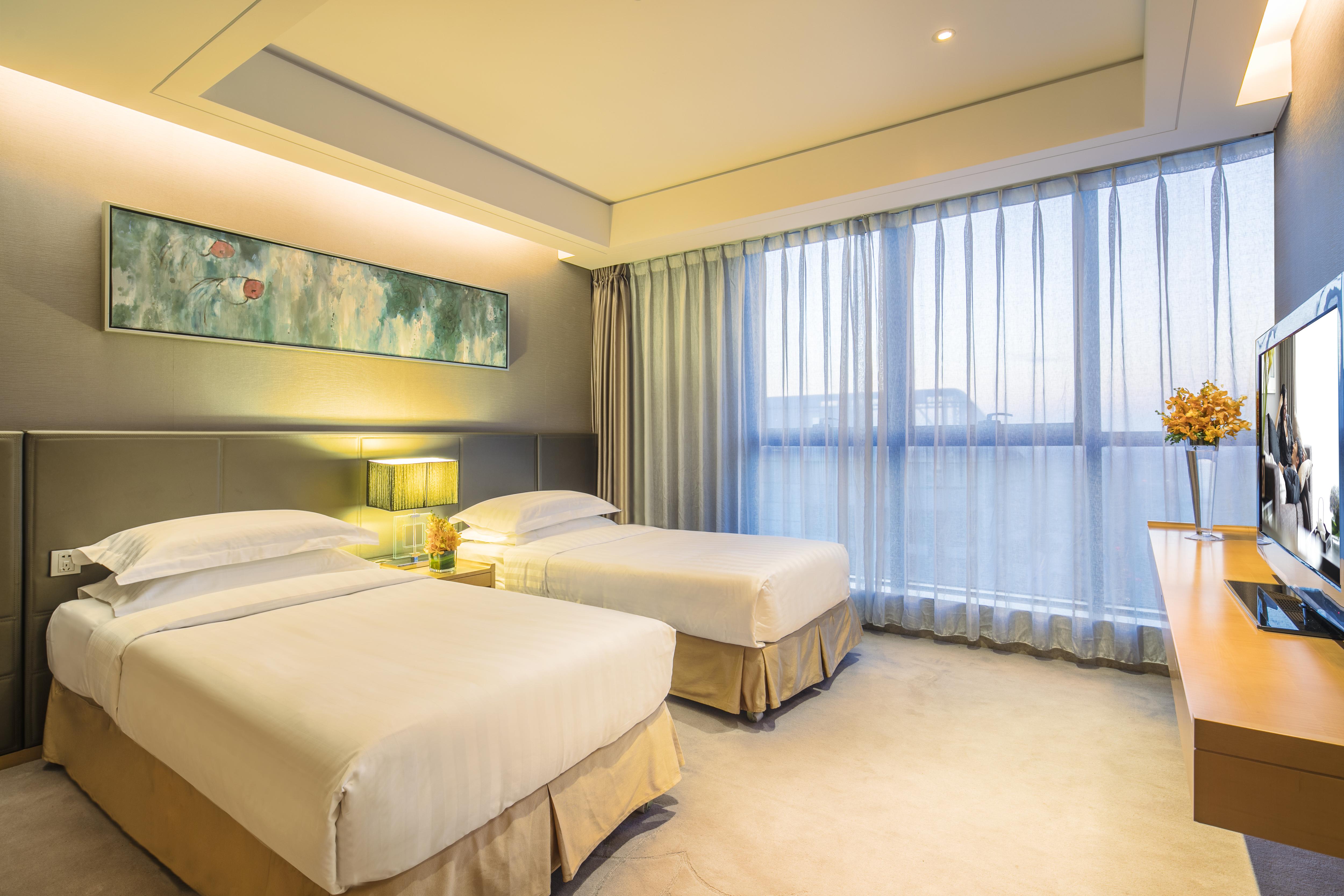 Ferienwohnung Ascott Raffles City Peking Exterior foto