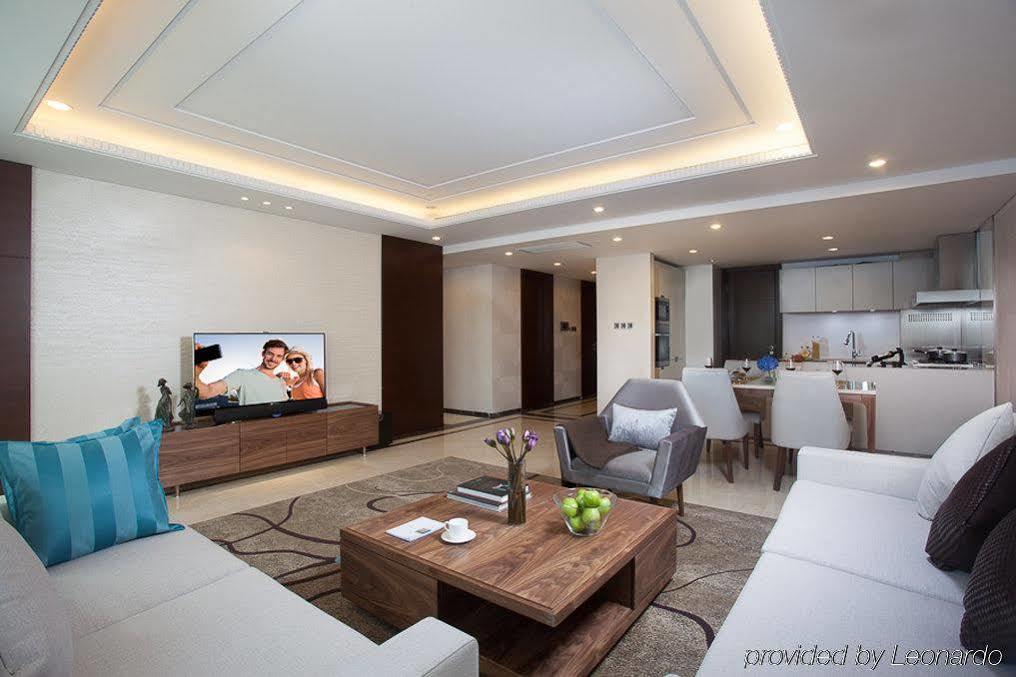 Ferienwohnung Ascott Raffles City Peking Exterior foto