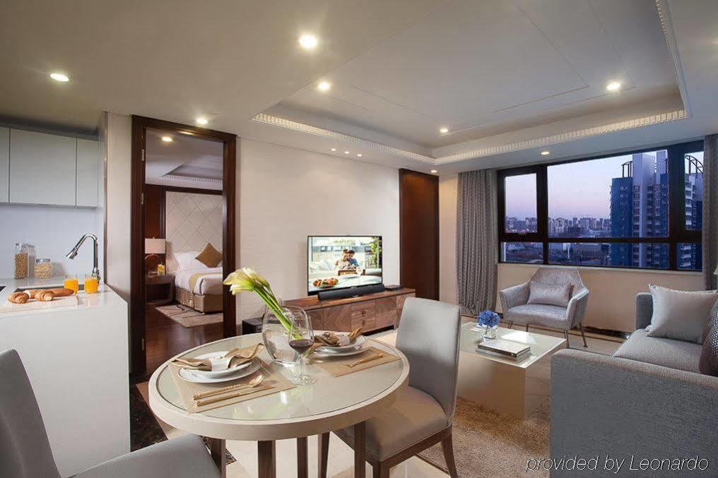 Ferienwohnung Ascott Raffles City Peking Exterior foto