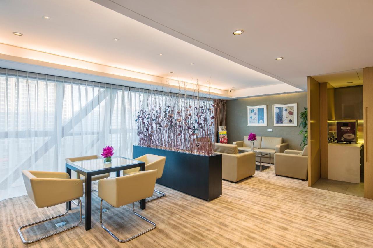 Ferienwohnung Ascott Raffles City Peking Exterior foto